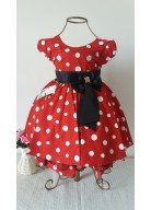 VESTIDO MINNIE VERMELHO N. 2 